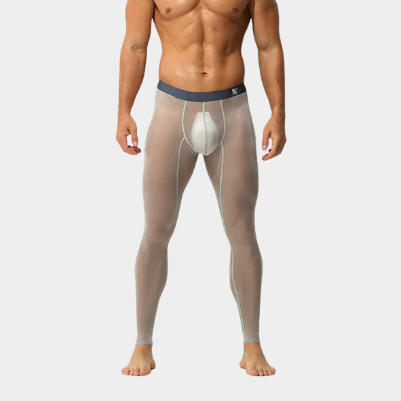 Men's Sheer Ice Silk Leggings - AFL 830