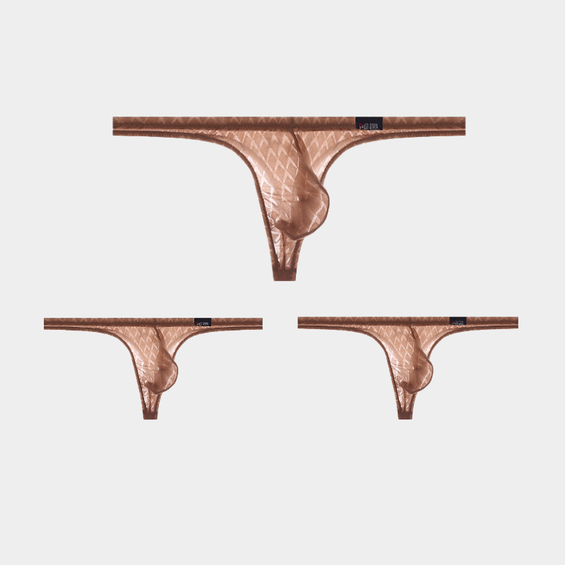 3-Pack Men's Ice Silk Thong - AFL 2000