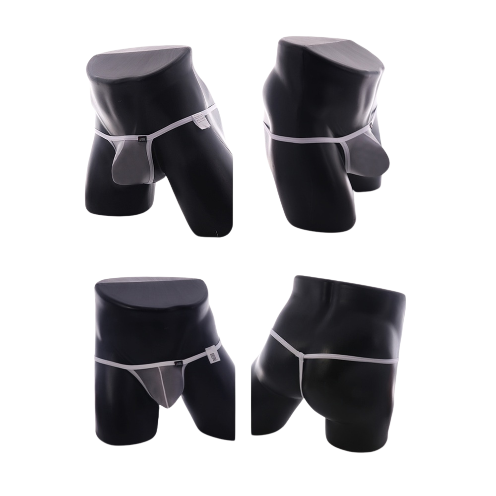 3-Pack Men’s Ultra-Thin Ice Silk G-String Thongs - AFL 871