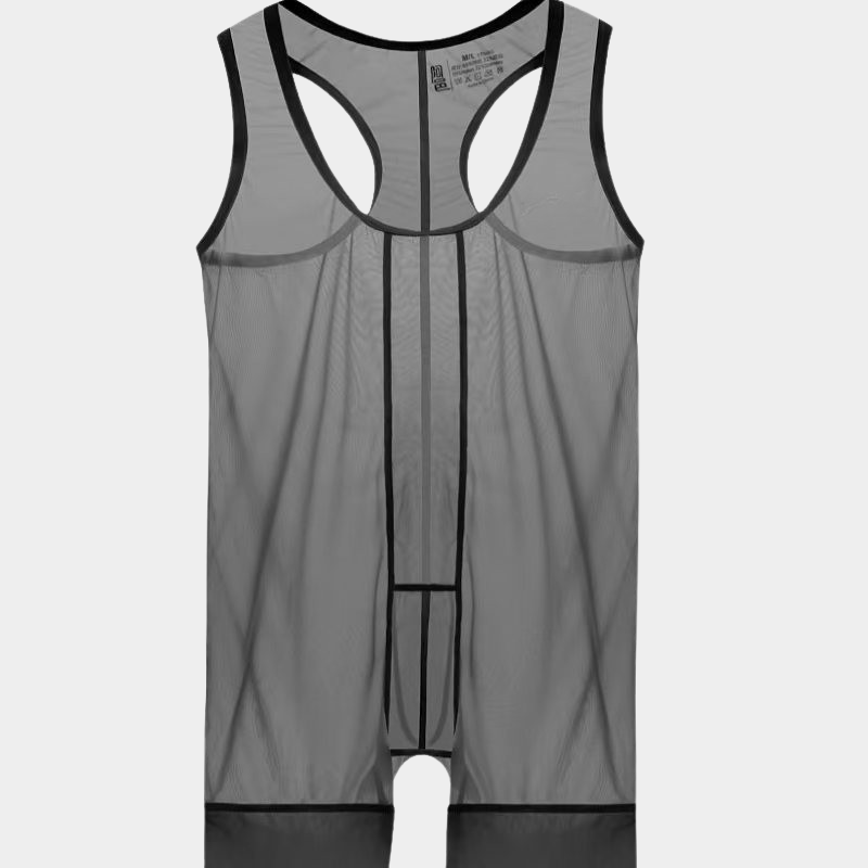 Men's Sheer Ice Silk Bodysuit - AFL 895