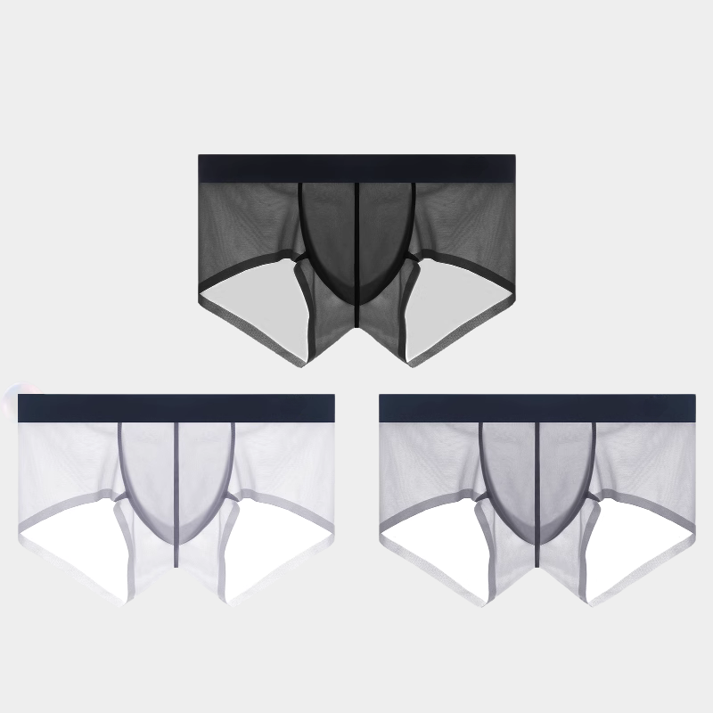 Men's Sheer Ice Silk Short Trunks - AFL 826