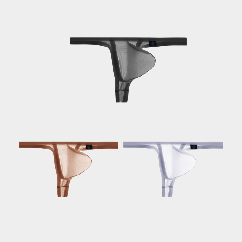 Ultra-thin breathable men’s underwear in ice silk fabric
