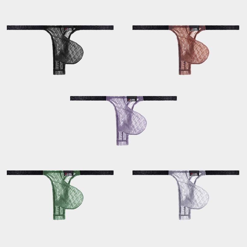 3-Pack Men's Ice Silk Minimal Thong - AFL 2001