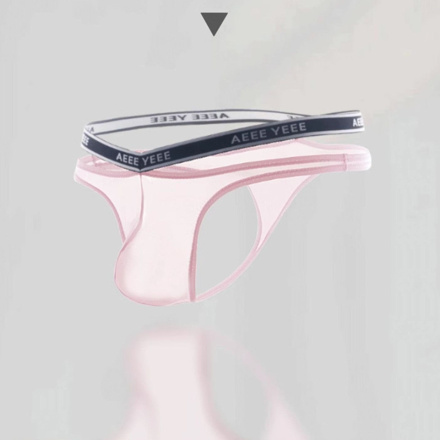 Men's Sheer Ice Silk Thongs - AFL 840