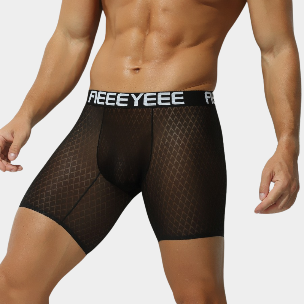 Men's Ice Silk Short Boxer Briefs - AFL 1995