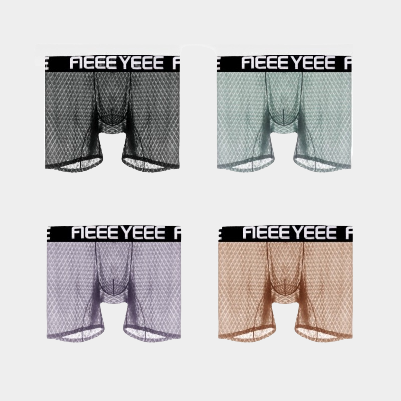 Men's Ice Silk Short Boxer Briefs - AFL 1995