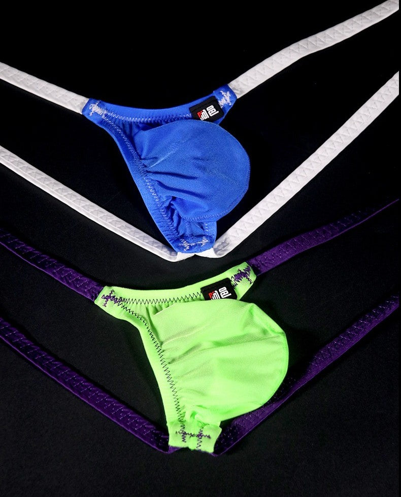 3-Pack Men’s Hi-Stretch Ice-Silk Thongs - AFL 608