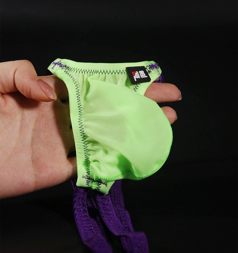 3-Pack Men’s Hi-Stretch Ice-Silk Thongs - AFL 608