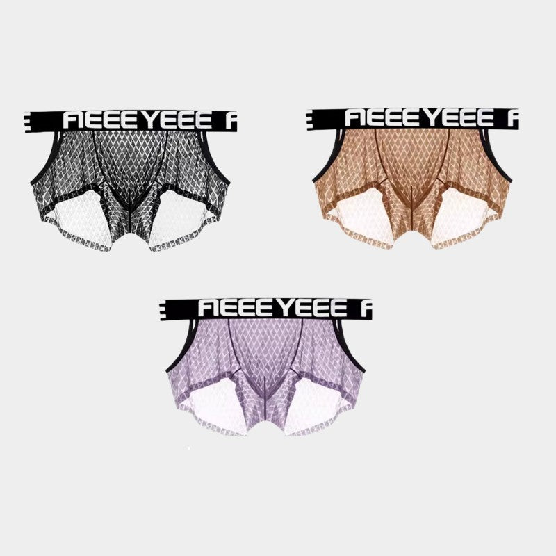 Men's Side Cutout Ice Silk Trunks -  AFL 1922