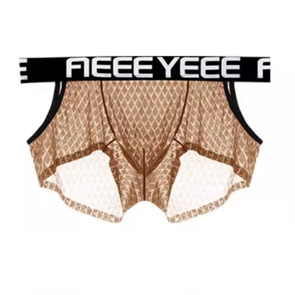 Men's Side Cutout Ice Silk Trunks -  AFL 1922