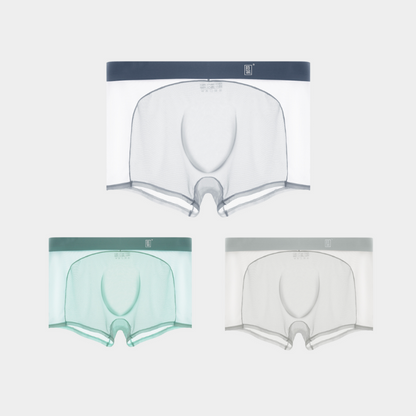 3-Pack Men's Sheer Power Mesh & Ice Silk Trunks - AFL 1979