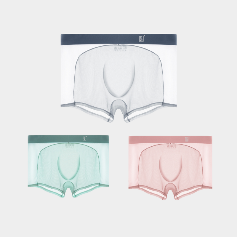 3-Pack - AFL 1979 - Men's Lightweight Power Mesh & Ice Silk Trunks