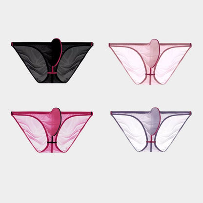 4- Pack AFL 838 - Men's Lightweight Ice Silk Briefs