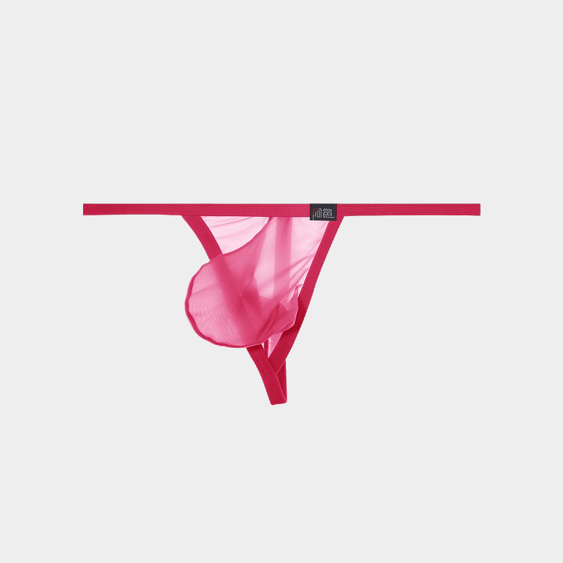 3-Pack Men’s Ultra-Thin Ice Silk G-String Thongs - AFL 871