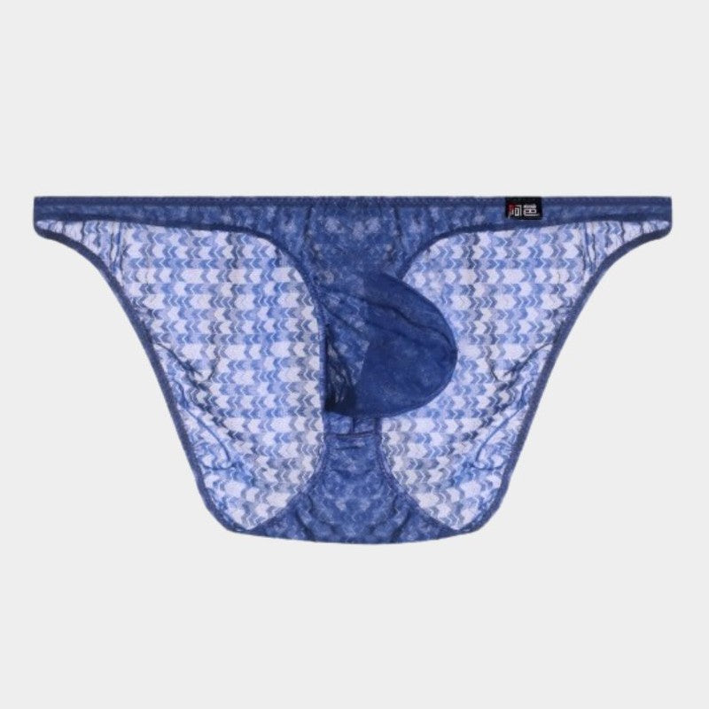 4-Pack Men's Sheer Jacquard Ice Silk Briefs - AFL 2007