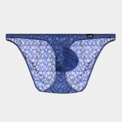 4-Pack Men's Sheer Jacquard Ice Silk Briefs - AFL 2007