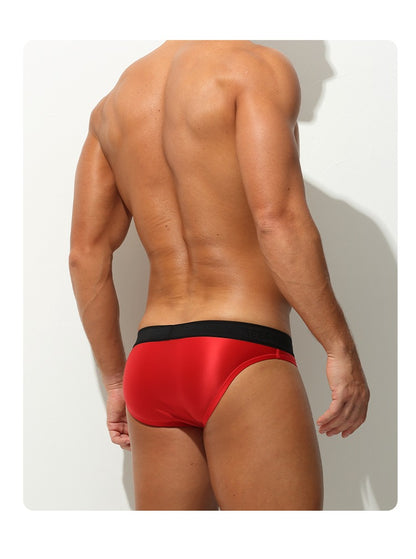 4-Pack Men's Satin Briefs -AFL 875