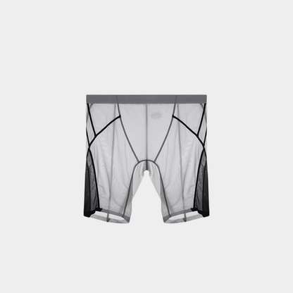 Men’s Sheer Ice Silk Color-Block Boxer Briefs - AFL 845