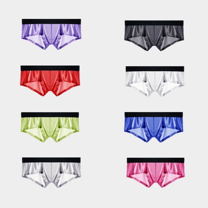 AFL 876 - 4 Pack Men's Satin Short Trunks