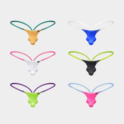 3-Pack Men’s Hi-Stretch Ice-Silk Thongs - AFL 608