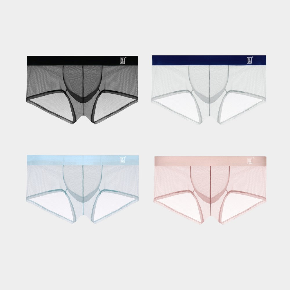 4-Pack AFL 1970 - Men's Power Mesh Short Trunks