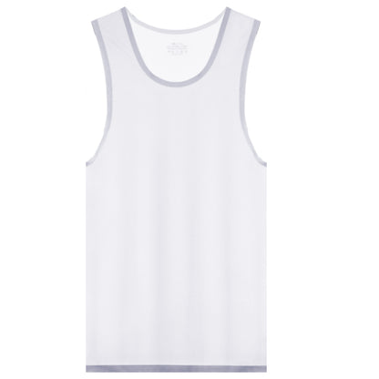 Men's Seamless Sheer Ice Silk Tank Top - AFL 844