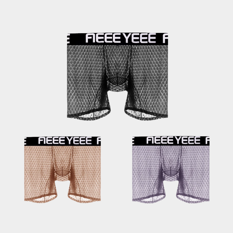 Men's Ice Silk Short Boxer Briefs - AFL 1995