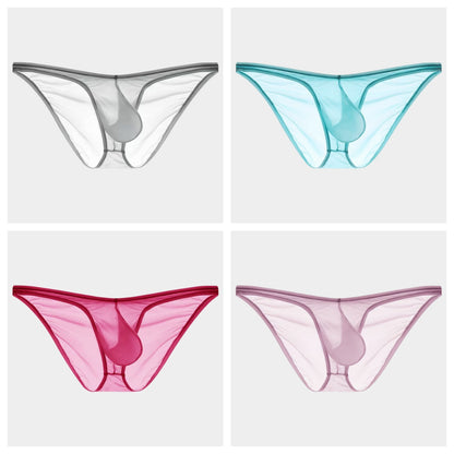 4-Pack Men's Sheer Ice Silk Briefs - AFL 827