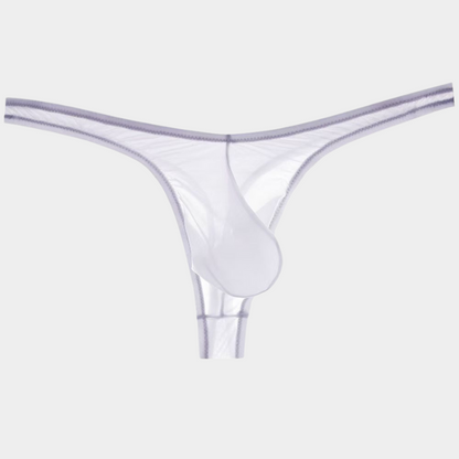 Men's Sheer Ice Silk Thongs - AFL 828