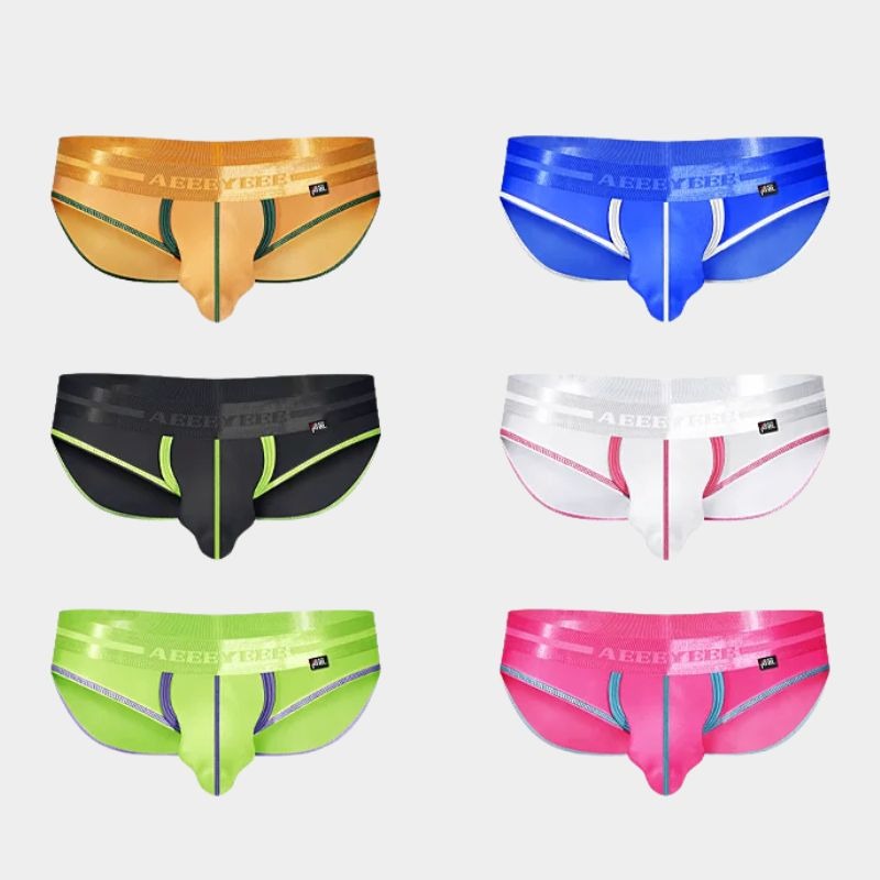 3-Pack Men's Ice Silk Briefs - AFL 611