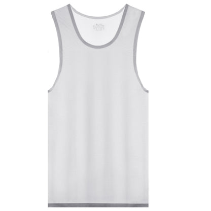 Men's Seamless Sheer Ice Silk Tank Top - AFL 844