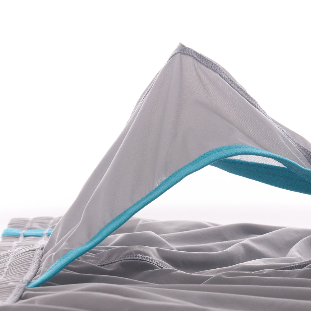 Men's Ice Silk Dual-Layer Brief Shorts - AFL 814