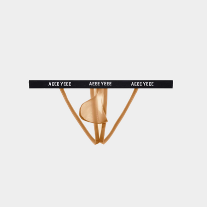 Men’s Ultra-Thin Ice Silk Y-String Thongs - AFL 881