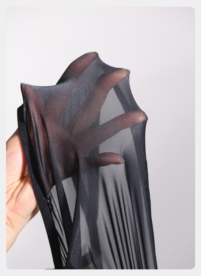 4-Pack Men's Sheer Ice Silk Briefs with Animal Print Pouch - AFL 726