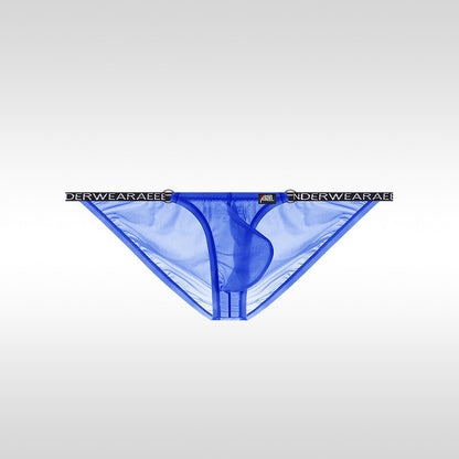 4-Pack Men's Sheer Ice Silk Low-Rise Bikini Briefs - AFL 733