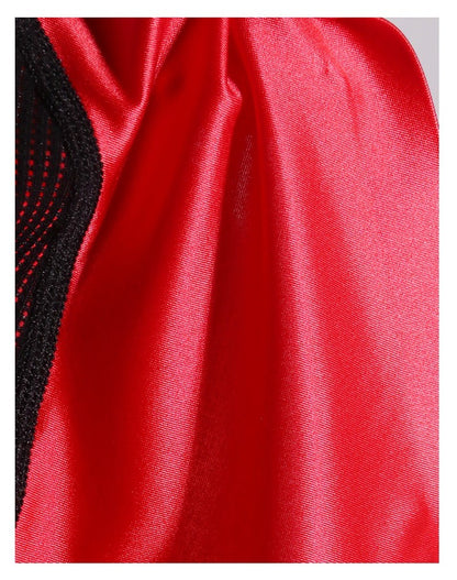 4-Pack Men’s Mesh-Panel Satin Ice Silk Short Trunks - AFL 743