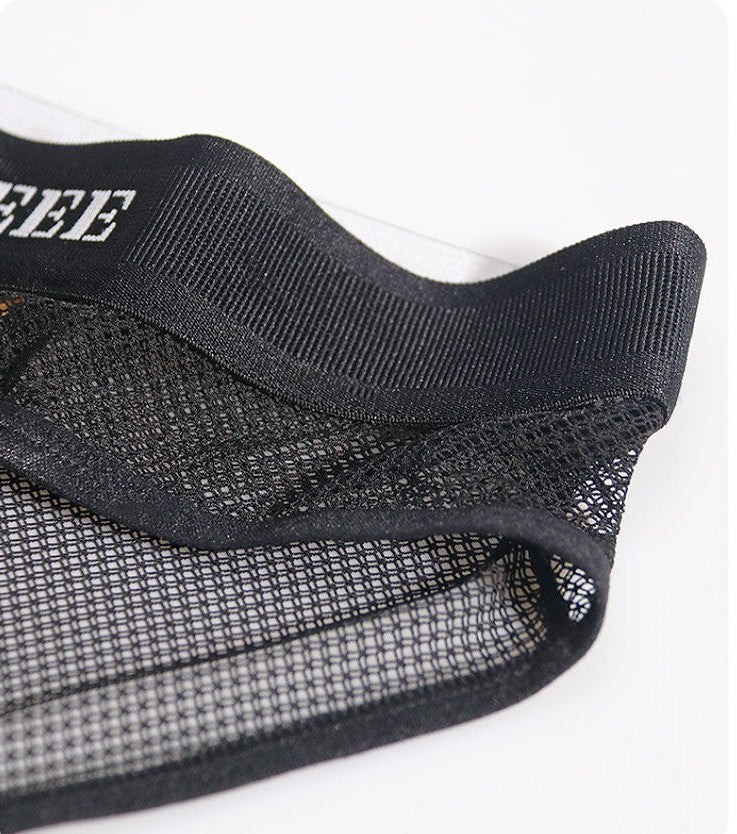 4-Pack Men's Mesh Briefs with Ice Silk Pouch - AFL 769
