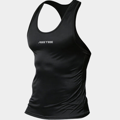 Men's Satin Ice Silk Athletic Tank Top - AFL 777 - 780