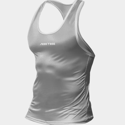 Men's Satin Ice Silk Athletic Tank Top - AFL 777 - 780