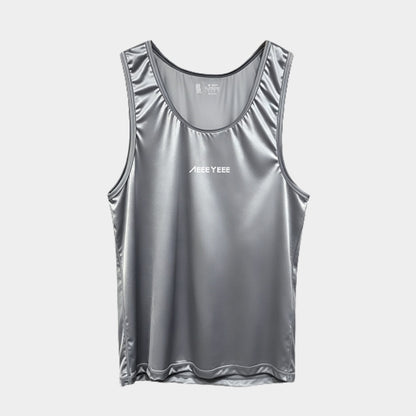Men's Satin Ice Silk Athletic Tank Top - AFL 777 - 780