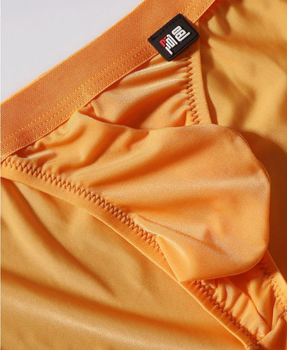 4-Pack Men’s Satin Ice-Silk Hi-Cut Briefs - AFL 784