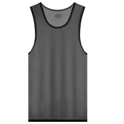 Men's Seamless Sheer Ice Silk Tank Top - AFL 844