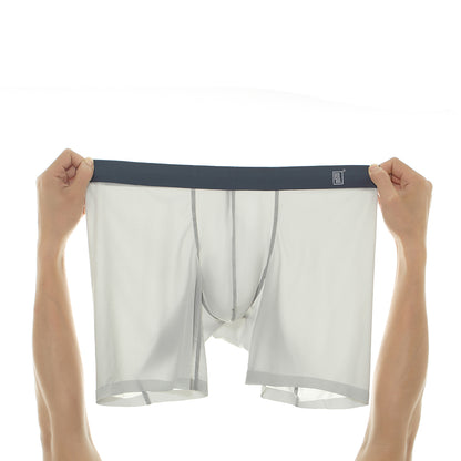 4-Pack Men’s Ultra-Thin Ice Silk Boxer Briefs - AFL 807