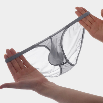 3-Pack Men's Sheer Ice Silk Micro Briefs - AFL 860