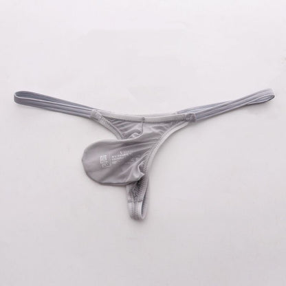4-Pack Men's Sheer Ice Silk Thongs - AFL 861