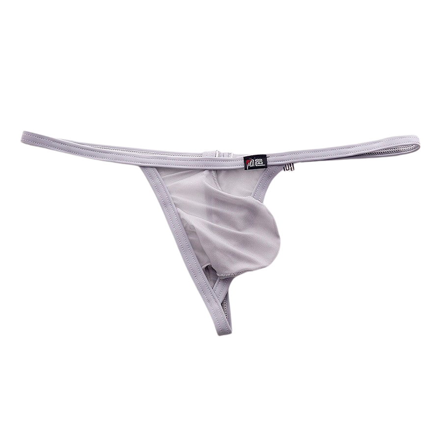 3-Pack Men’s Ultra-Thin Ice Silk G-String Thongs - AFL 871
