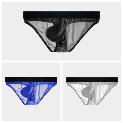 3-Pack Men's Satin Briefs -AFL 875