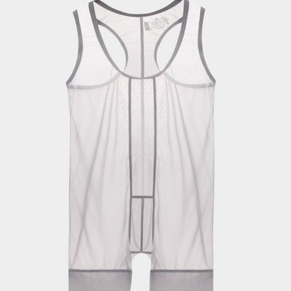 Men's Sheer Ice Silk Bodysuit - AFL 895