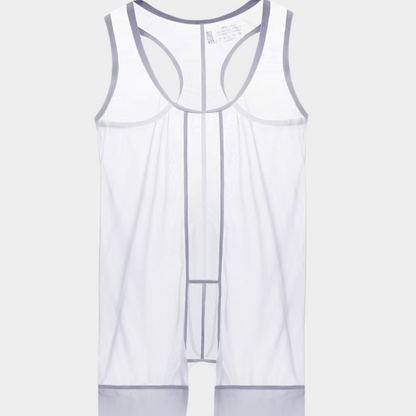 Men's Sheer Ice Silk Bodysuit - AFL 895