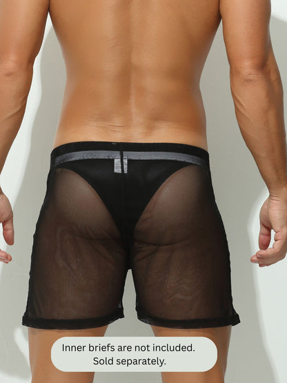 2-Pack Men's Ultra Sheer Mesh Boxer Briefs - AFL 897